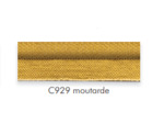 Double passepoil moutarde c929 11mm le mètre 42029