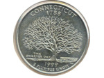 AMERIQUE (U.S.A) 1/4 DOLLAR 1999 D CONNECTICUT SUP (W297)