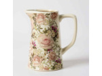 Pichet céramique Élégance Florale 20x13x25cm