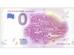 ALLEMAGNE 2019-5 KOLN COLOGNE BILLET SOUVENIR 0 EURO TOURISTIQUE  NEUF
