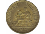 FRANCE 2 FRANCS DOMARD 1922 2 OUVERTS SUP-