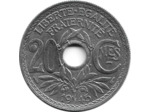 FRANCE 20 CENTIMES LINDAUER 1945 SUP-