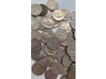 Lot 100 pièces quarter U.S.A. 1965-2000 + 4 quarter argent