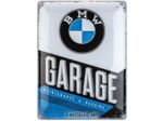 Plaque bombée et en relief BMW - Garage Maintenance And Repair - 40x30 cm.