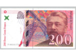 FRANCE 200 FRANCS EIFFEL 1995 Alphabet F 0034 SUP