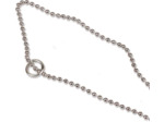 Collier chaine à boules
