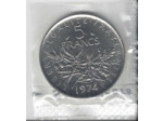 FRANCE 5 FRANCS ROTY 1974  FDC