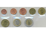 LUXEMBOURG SERIE 8 MONNAIES ANNEES MIXTE