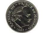 MONACO 5 FRANCS 1982 FDC