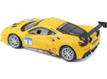 Bburago 18-36306 - Ferrari Racing 488 Challenge Jaune1/43
