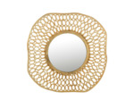 Miroir cercles aluminium 83x83x2cm