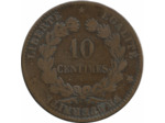 FRANCE 10 CENTIMES CERES 1872 K B+