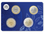 Quadriptyque BU France 2021 FRANCE 2022 Nouvelle Face Nationale Monnaie de Paris