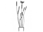 Treillage roseaux gris fer 29x1x91cm