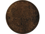 FRANCE 1 CENTIME CERES 1886 A (Paris) TTB (G88)