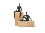Sculptures bronze "Elle & Lui"