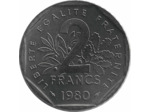 FRANCE 2 FRANCS ROTY 1980 FDC