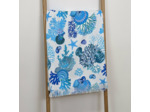 Fouta SEASHELL BLUE Garnier-Thiebaut