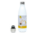 Gourde isotherme judo fille "Jeanne la judoka" - Personnalisable
