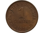 PORTUGAL 1 CENTAVO 1918 TTB+ (W565)
