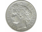 FRANCE 2 FRANCS CERES 1887 A TTB+ coups