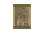 Torchon CERF ET BICHE MOUSSE Garnier-Thiebaut