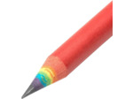 Legami - Lot de 6 crayons HB en papier recyclé arc-en-ciel