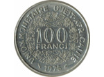 B.C.E.A.O 100 FRANCS 1975 SUP-