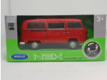VOLKSWAGEN T2 BUS COMBI 1972 ROUGE WELLY NEX 1/34 1/39 BOITE NEUF