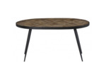 Table ovale Budapest 150x75x76cm