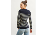 Pull marin rayé Marée