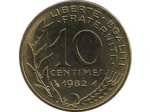 FRANCE 10 CENTIMES LAGRIFFOUL 1982 FDC