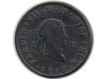 ESPAGNE 8 MARAVEDIS 1817 JA FERDINAND VII TB+ (W461)