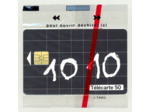 TELECARTE NSB 50 UNITE 04/97 10 10 PRIVATISATION TABLEAU NOIR F727