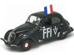 ODEON 1/43 - Miniature PEUGEOT 202 1938 "FFI"