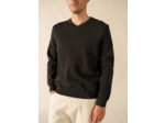 Pull col V Cuirasse en laine douce