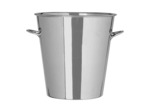 Seau à champagne chromé 22x23 cm
