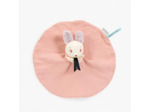 Doudou lange souris rose Moulin Roty