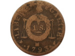 FRANCE SOL AUX BALANCES 1793 MA (Marseille) TB G19