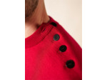 Pull marin uni Cancale 100% laine SAINT JAMES