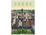 Affiche Tours : panoramique
