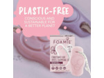 Foamie Après-Shampoing solide pour cheveux secs et abîmés à l'hibiscus qui répare les cheveux, démêlant cheveux 100% vegan et sans plastique 80g Hibiscus pour Cheveux Abîmés
