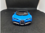 BUGATTI CHIRON BLEU/NOIR 1/43 BOITE D'ORIGINE