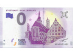 ALLEMAGNE 2018-1 STUTTGART SCHILLERPLATZ BILLET SOUVENIR 0 EURO TOURISTIQUE