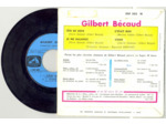 45 Tours GILBERT BECAUD "TETE DE BOIS" / "C'ETAIT MOI"