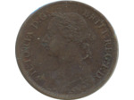 GRANDE BRETAGNE 1 FARTHING VICTORIA 1884 TTB