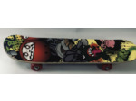 SKATEBOARD BOIS AVEC MOTIFS 58.5  CM planche à roulette