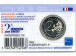 FRANCE 2020 2 EURO COMMEMORATIVE RECHERCHE MEDICAL UNION COINCARD
