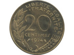 FRANCE 20 CENTIMES LAGRIFFOUL 1974 FDC