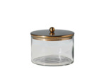 Petit bocal rond verre 13x15cm